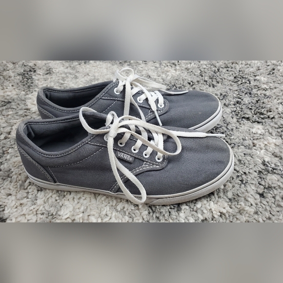 Bundle Only:Vans Womens Gray Classic Collage Low Top Lace Up Canvas Shoes Size 6 - Picture 1 of 11